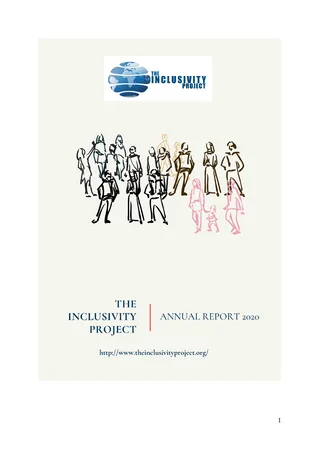 Cover of the Annual Report 2020